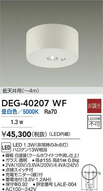 DEG-40207WF