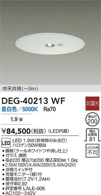 DEG-40213WF
