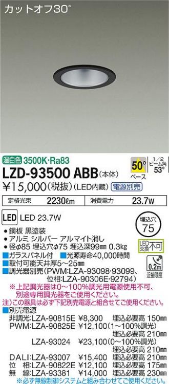 大光電機 位相調光器 LZA-90306E | www.esn-ub.org