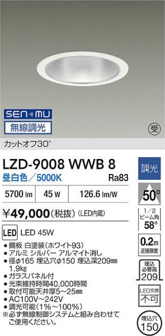 LZD-9008WWB8