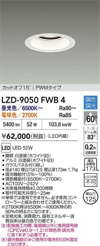 LZD-9050FWB4