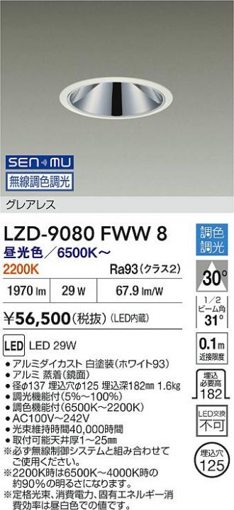 LZD-9080FWW8