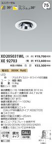 XD205031W...