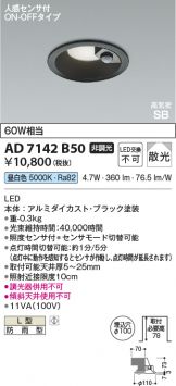 AD7142B50