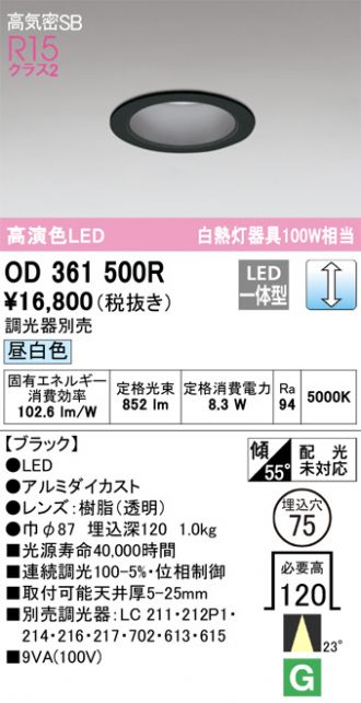 OD361500R