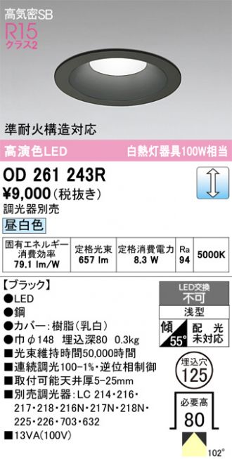 OD261243R